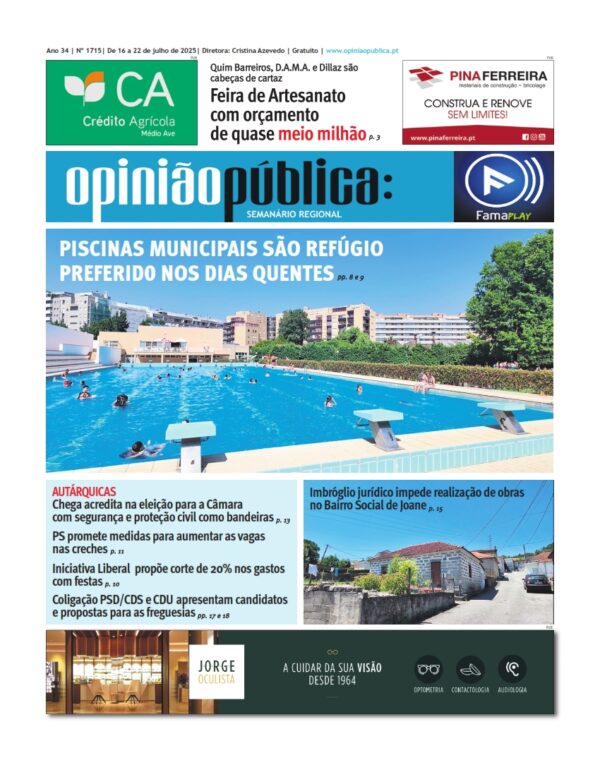 Edição nº1715, de 16 a 22 de julho de 2025