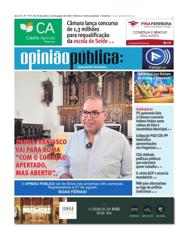 Edição nº1717, de 30 de julho a 26 de agosto de 2025